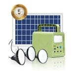 WAWUI Portable Solar Generator 84Wh-Mini Generator Quiet