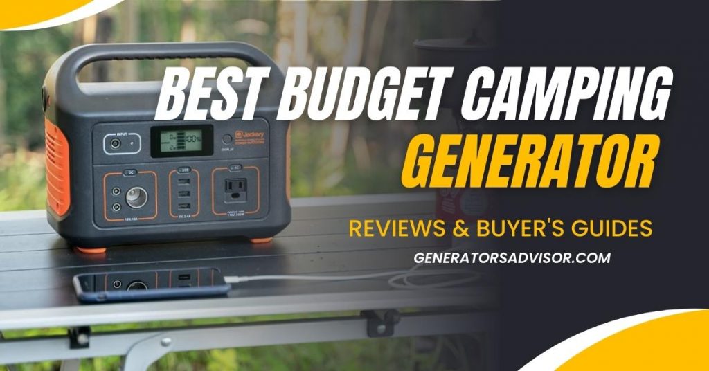 Best Budget Camping Generator