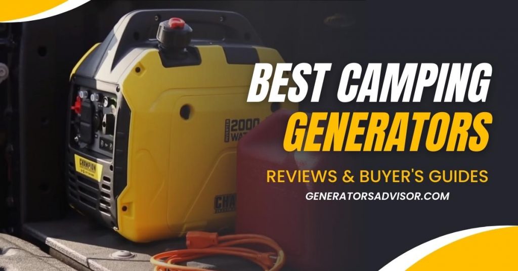 Best Camping Generators
