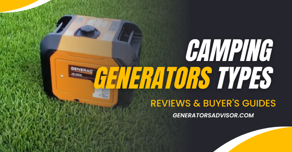 Camping Generators Types