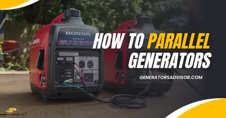 How To Parallel Generators