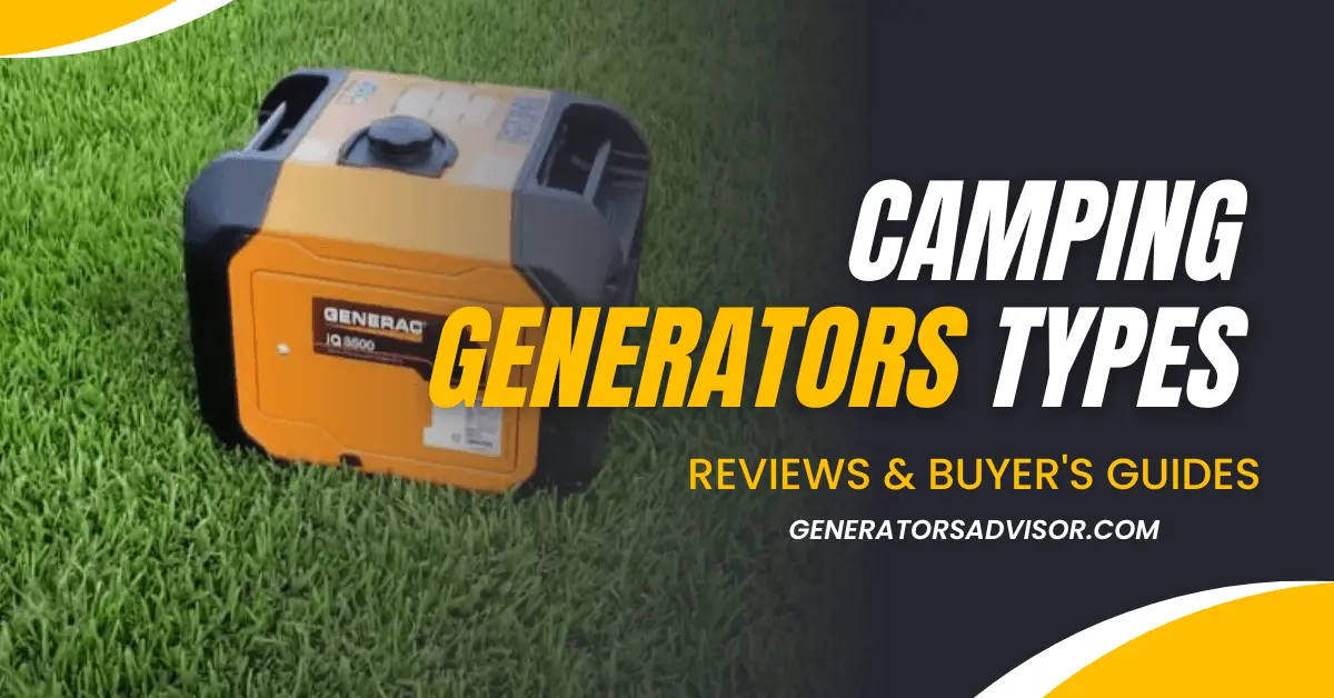 Camping-Generators-Types